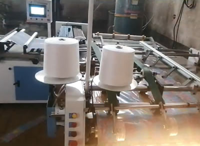 Fully automatic high-speed cutting and sewing machine